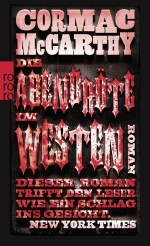 Buchcover von Die Abendröte im Westen von Cormac McCarthy